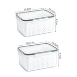Caixa de armazenamento para geladeira 850ml | 1750ml | 3300ml
