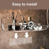 Suporte para cosméticos, shampoo, fixado na parede