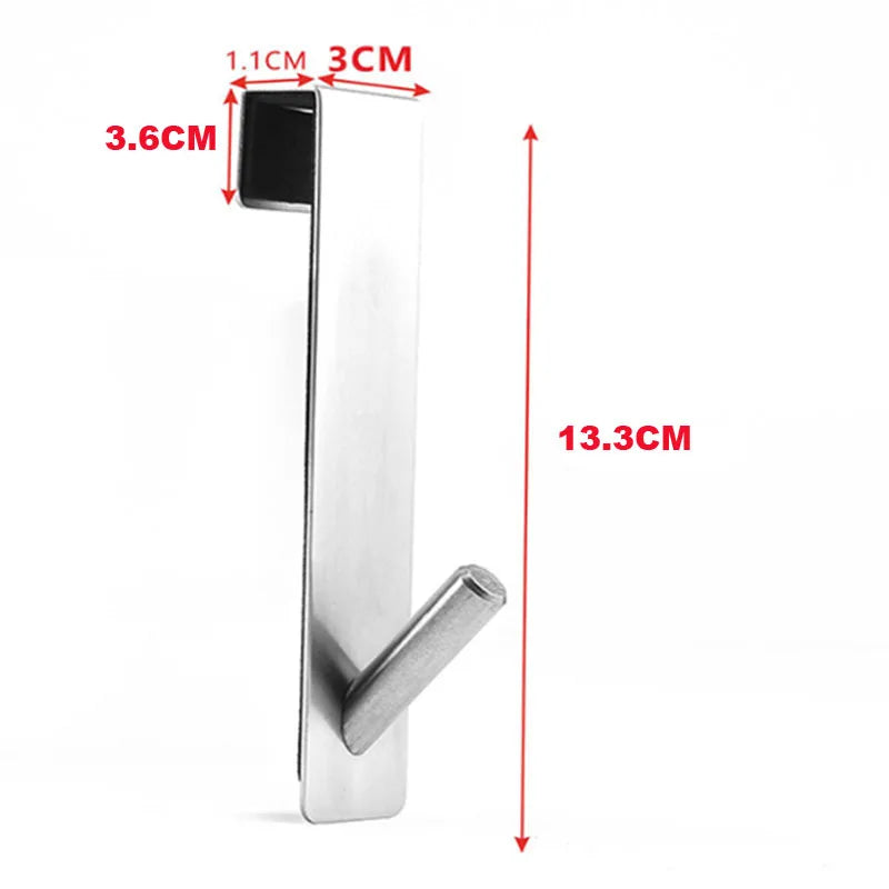 Gancho de aço inoxidável para toalha de banheiro