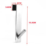 Gancho de aço inoxidável para toalha de banheiro