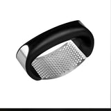 Prensa de alho em aço inoxidável, picador manual