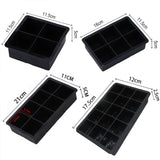 Moldes de Cubo de Gelo de Silicone Moldes de Gelo Esféricos Reutilizáveis 4/6/8/15