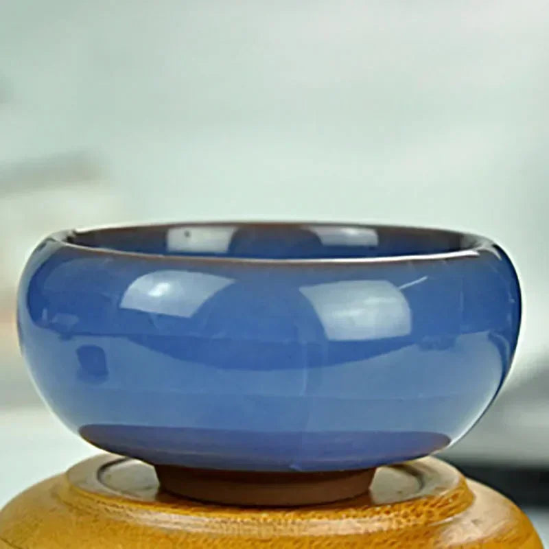 Castiçal de cerâmica