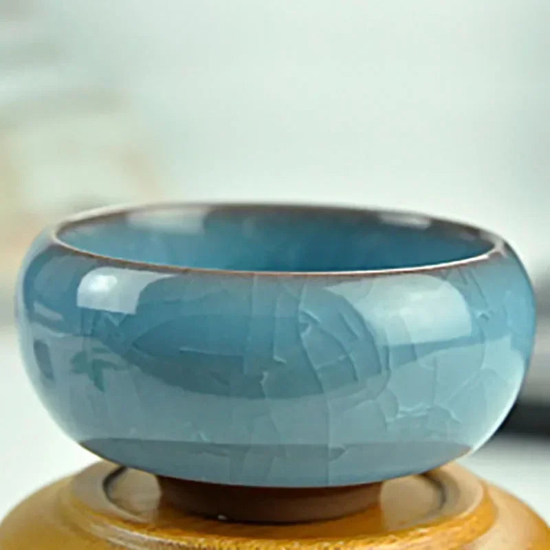 Castiçal de cerâmica