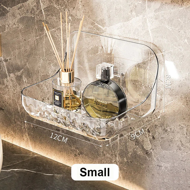 Suporte para cosméticos, shampoo, fixado na parede