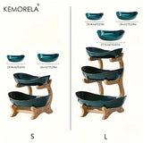 Fruteira de madeira moderna de 2/3 camadas