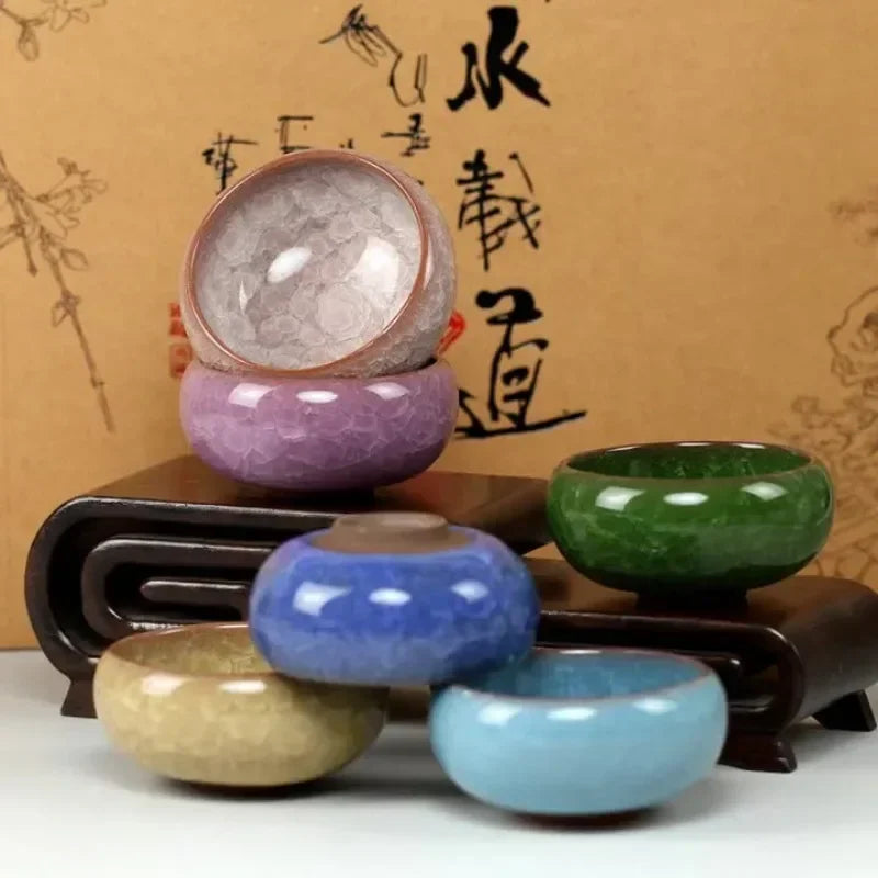 Castiçal de cerâmica