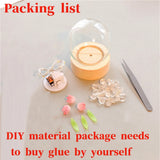 Decoração de Tulipa com Luz