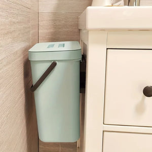 Lixeira compacta - 3/5L, lixeira selada ecológica para cozinha