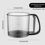 Peneira portátil para farinha