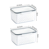 Caixa de armazenamento para geladeira 850ml | 1750ml | 3300ml
