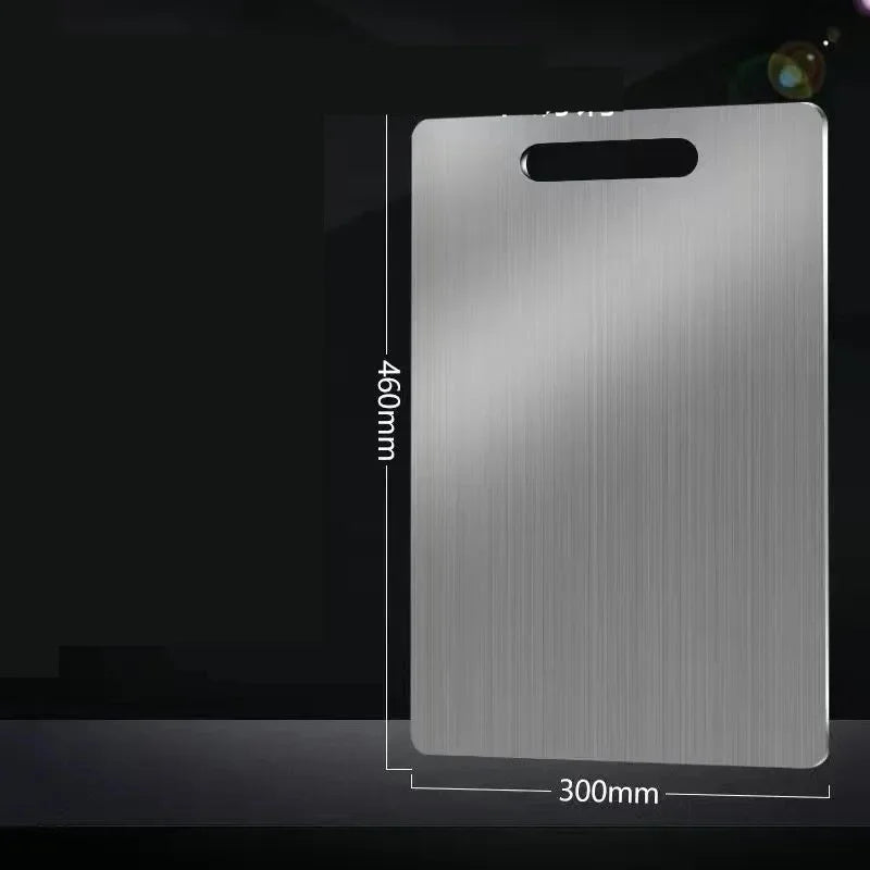 Tábua de corte espessa de aço inoxidavel
